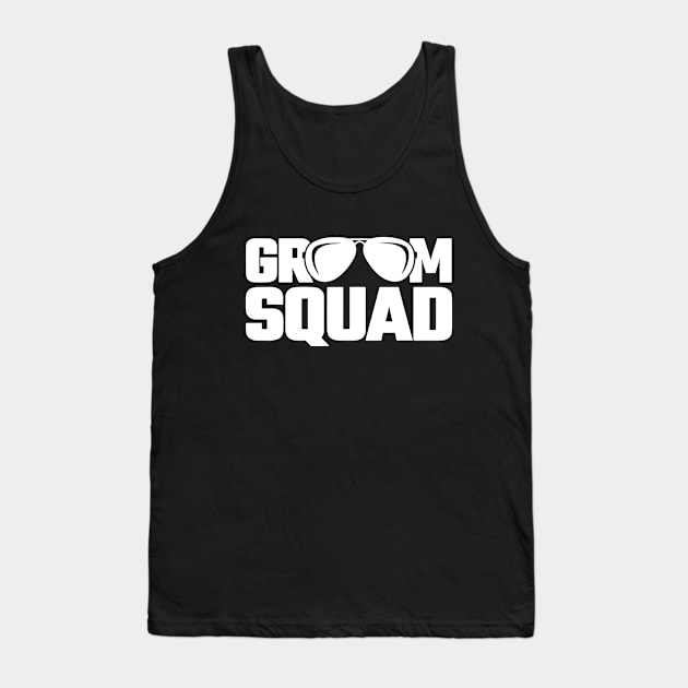 Groom Squad Groomsmen Funny Stag Bachelor Party Tank Top by LEGO